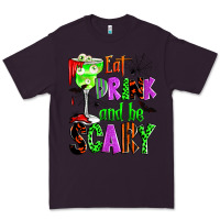 Plum eat drink and be scary Premium Tee - Zillion Design Studio