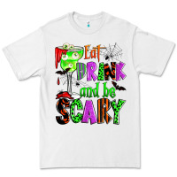 White eat drink and be scary Premium Tee - Zillion Design Studio