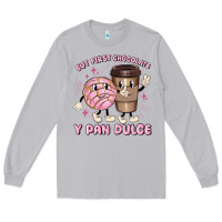 Moon Dust but first chocolate y pan dulce Long Sleeve Tee - MaliasSmallBusiness
