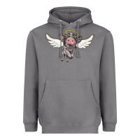 Storm angel baby pig Heavyweight Hoodie - BarkalooDesign