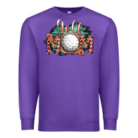 Purple Golf Mom Premium Sweatshirt - Bettercallsaul