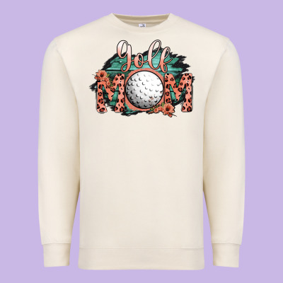 Golf Mom Premium Sweatshirt Designed By Bettercallsaul