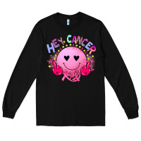 Black hey cancer Long Sleeve Tee - JahusDesignShop