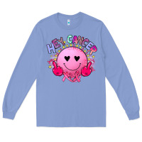 Colony Blue hey cancer Long Sleeve Tee - JahusDesignShop