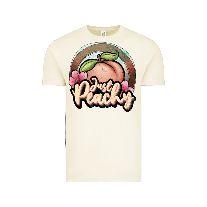 Just Peachy Vintage Tee by JahusDesignShop | Teevron