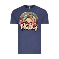 Vintage Denim just peachy Vintage Tee - JahusDesignShop