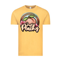 Vintage Mustard just peachy Vintage Tee - JahusDesignShop