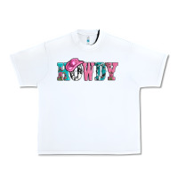 White valentines day howdy and heart gift Urban Heavy Tee - AdoDesignShop