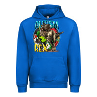 Cobalt Autism Rex Urban Hoodie - CowGirlArtShop