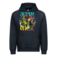 Navy Autism Rex Urban Hoodie - CowGirlArtShop