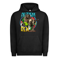 Pigment Black Autism Rex Urban Hoodie - CowGirlArtShop