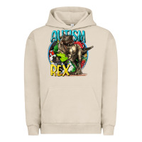 Pigment French Oak Autism Rex Urban Hoodie - CowGirlArtShop