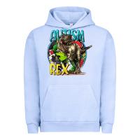 Pigment Grape Ice Autism Rex Urban Hoodie - CowGirlArtShop