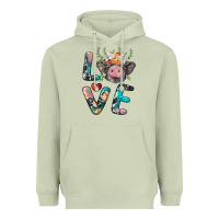 Matcha pig love Heavyweight Hoodie - BarkalooDesign