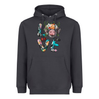 Smoke pig love Heavyweight Hoodie - BarkalooDesign