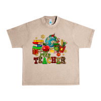 French Oak christmas jolly teachers Urban Heavy Tee - AdoDesignShop