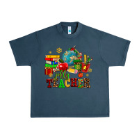 Midnight Navy christmas jolly teachers Urban Heavy Tee - AdoDesignShop