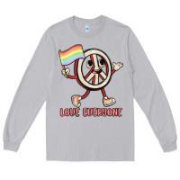 Moon Dust love everyone Long Sleeve Tee - MaliasSmallBusiness