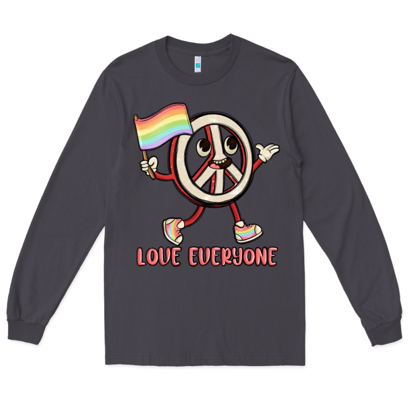Love Everyone Long Sleeve Tee by MaliasSmallBusiness | Teevron