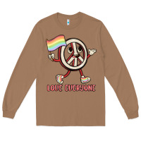 Toasted Coconut love everyone Long Sleeve Tee - MaliasSmallBusiness