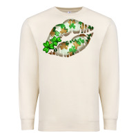 Sandshell St. Patricks Day White Lips Premium Sweatshirt - Bettercallsaul