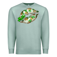 Seafoam St. Patricks Day White Lips Premium Sweatshirt - Bettercallsaul