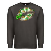 Smoke St. Patricks Day White Lips Premium Sweatshirt - Bettercallsaul