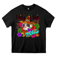 Black mexican day of the dead Heavy Core Tee - Zillion Design Studio
