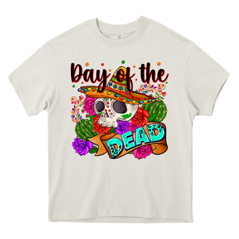 Mexican Day Of The Dead Heavy Core Tee by Zillion Design Studio | Teevron