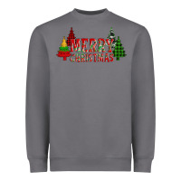 Storm merry christmas glitter plaid trees Heavyweight Sweatshirt - AdoDesignShop