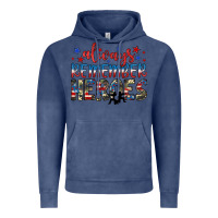 Vintage Denim always remember heroes Vintage Hoodie - JahusDesignShop