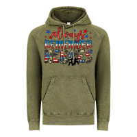 Vintage Olive always remember heroes Vintage Hoodie - JahusDesignShop