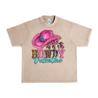 French Oak valentines day cowgirl hat and howdy Urban Heavy Tee - AdoDesignShop