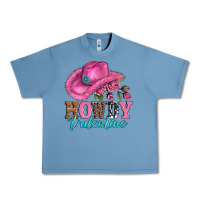 Pebble Blue valentines day cowgirl hat and howdy Urban Heavy Tee - AdoDesignShop
