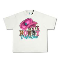 Pistachio valentines day cowgirl hat and howdy Urban Heavy Tee - AdoDesignShop