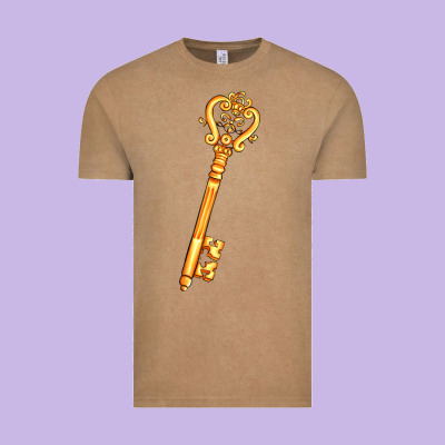 Love Key Vintage Tee Designed By Adodesignshop