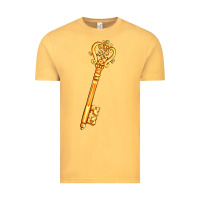 Vintage Mustard love key Vintage Tee - AdoDesignShop
