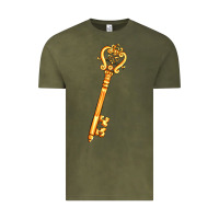 Vintage Olive love key Vintage Tee - AdoDesignShop