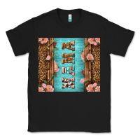 Black Western Mama Pink Roses Classic Tee - LillyAllenDesigns