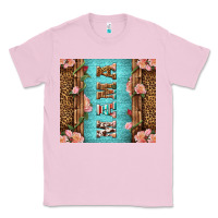 Bubblegum Pink Western Mama Pink Roses Classic Tee - LillyAllenDesigns