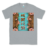 Heather Grey Western Mama Pink Roses Classic Tee - LillyAllenDesigns