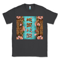 Smoke Western Mama Pink Roses Classic Tee - LillyAllenDesigns
