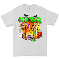 Dove Grey october 31 Premium Tee - Zillion Design Studio