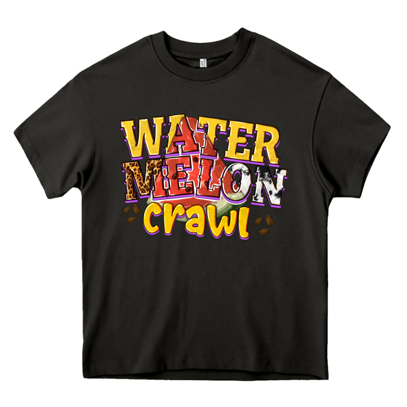 Watermelon Crawl Heavy Core Tee by texasbilliewilder | Teevron