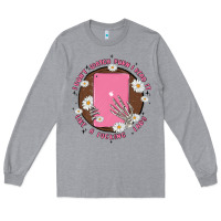 Heather Grey i don't watch prn i read it like a fucking lady Long Sleeve Tee - MaliasSmallBusiness