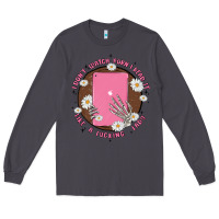 Smoke i don't watch prn i read it like a fucking lady Long Sleeve Tee - MaliasSmallBusiness