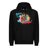 Black Bitches be floatin' skeleton summer Premium Hoodie - NancyCooperArtShop