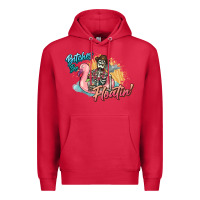 Cardinal Bitches be floatin' skeleton summer Premium Hoodie - NancyCooperArtShop