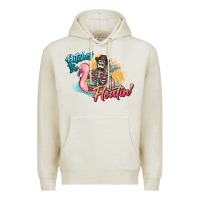 Oatmeal Heather Bitches be floatin' skeleton summer Premium Hoodie - NancyCooperArtShop