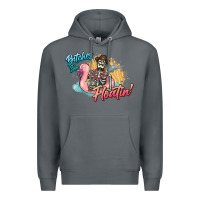 Rock Bitches be floatin' skeleton summer Premium Hoodie - NancyCooperArtShop